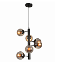 Люстра 10186 PLASTIC Glass 6xE27 40Вт (TEKAVIZE) 159-17402