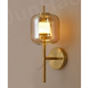 Бра Bronze LED Wall Light 6605-A Amber Glass 5W 3CCT TEKLED 151-20108