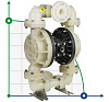 Насос пневматический диафрагменный DP15 PP-S DIAPHRAGM PUMP