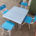 стол стул детский 4-х местный