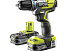 Аккумуляторный шуруповерт Ryobi R18DDBL-225B ONE+