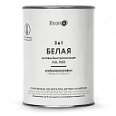 Грунт-эмаль Elcon 3 в 1 быстросохнущая (цвет: белый / матовый)