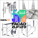 Леса строительные из высококачественной оцинкованной стали, Китай