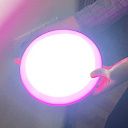 Светильник круглый LED PANEL (AKRIL) dual color 24+12 W белый + фиолетовый