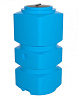 Ёмкость К 750 л вертикальная голубая с отводом