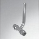 Тройник присоединительный никелированный со втулками