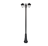 Парковый светильник RH1876P/2 H-2.3 M BLACK 2xE27 струбцины (TS) 258-15054