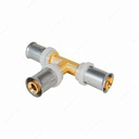 Пресс фитинг тройник 16х16х16