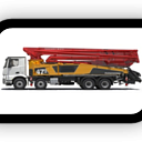 Автобетононасос Putzmeister шасси Mercedes benz 2018 47 м