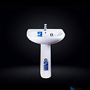 Раковина с ножкой