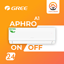 Кондиционер Gree APHRO A1 On/Off 24 белый