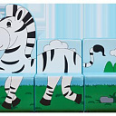 Мягкий детский диван Зебра JMS 046