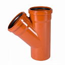 Тройник 45° 160-160
