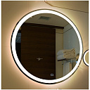 Умное зеркало с обогревателем 112Bх130, 70х70 см