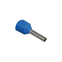 Наконечник-гильза Е2508 2,5мм2 с изолированным фланцем (синий) ИЭК