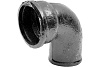 Колено чугунное D= 25-1200 мм, Марка: УР; УФ; УРГ…, Соединение: раструбное; фланцевое…