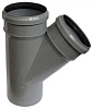 Тройник ПП для внутренней канализации 45° Ду 90х75 OSTENDORF