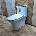 Унитаз литой спуском торнадо MYGUESS 2080