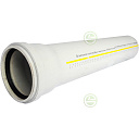 Труба ПП внутр. канал. Skolan 110х2000 OSTENDORF