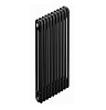 Стальной трубчатый радиатор отопления RIFAR TUBOG, нижнее одностороннее подключение с термостатическим клапаном (цвет антрацит), 6 секций, модель 1
