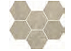 Декор из керамогранита Терравива Грейдж Мозаика Гексагон