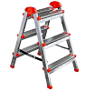 Стремянка двухсторонняя Perilla ЯРУС 3 ступени 122403