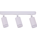 Регулируемый прожектор K500-3, GU5.3, 3 светильника, белый (TEKLED), артикул 172-03194