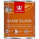 Краска Tikkurila фасадная Facade Silicon VVA глубокоматовая 0,9 Л