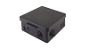 Mutlusan Квадратная распределительная коробка (черный) 15X15