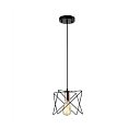Люстра 8286-1 BLACK METAL E27 D180 H180MM 159-17026