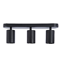 Светильник потолочный, встраиваемый, GU10, черный, L350xW56xH140 мм, артикул 172-03032