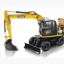 Колесный экскаватор JS 145W