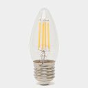 Лампа F-LED B35-5W-827-E27 свеча, 40Вт, 515Лм, теплый ЭРА