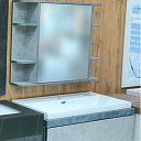 Раковина с тумбой R78857-90M с зеркалом