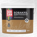 Матовая фасадная краска SOBAKRIL NORMAL 25 кг