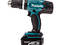 Аккумуляторная ударная дрель-шуруповерт Makita DHP453RFE