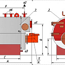 Водогрейные котлы ENKOM Проект Т.022.400.00.00.000 с предохранительным клапаном и КИП
