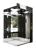 Пассажирский лифт ELT-P 630 HSS MRL 9/9/9 FPV