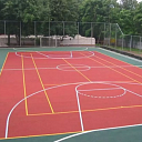 Резиновое покрытие для баскетбольных площадок 12 мм
