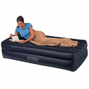 Надувная кровать односпальная со встроенным насосом Intex 64122