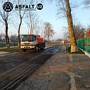 Обработка основания битумной эмульсией