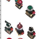 Переключатель АС-22 на 2 фиксир.положения I-O 1з+1р IEK