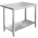 Стол куxонный с полкой 1500*600 Metall Art