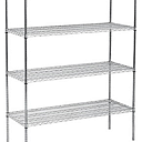 Стеллаж 4-х уровневый из нержавеющей стали 1520x610x1800