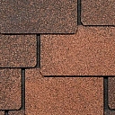 Гибкая черепица Lux, саппоро, кофе