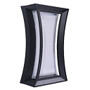 Светодиодный уличный настенный светильник LED SS119/S 12W Small BLACK BROWN 4000K Hourglass (TEKLED) 183-03297