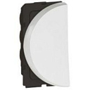 Выключатель одномодульный левый 10 AX - 250 V± круглый белый 573023