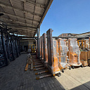 Полуавтоматический штабелер 2 тонны  высота подъёма 160 см.