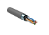 Кабель связи, витая пара F/UTP, кат.6 4x2х23AWG solid, PVC, 305м, серый