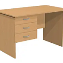 Стол письменный с 3 ящиками